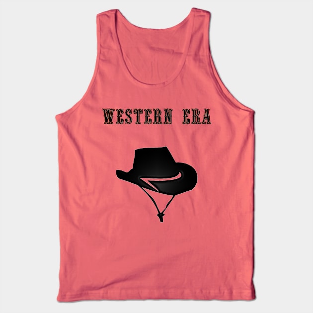 Western Era - Cowboy Hat 5 Tank Top by The Black Panther